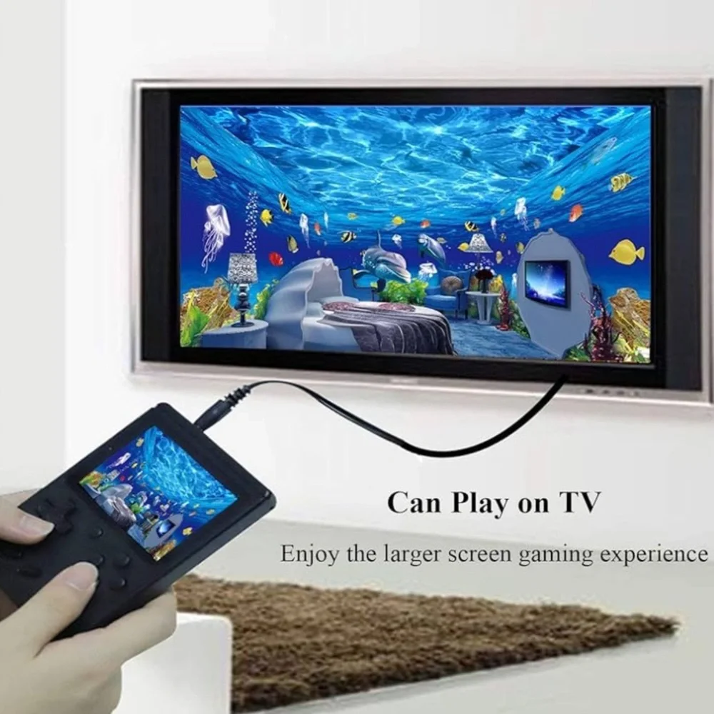Retro Handheld Games Console for Kids/Adults, 168 Classic Games